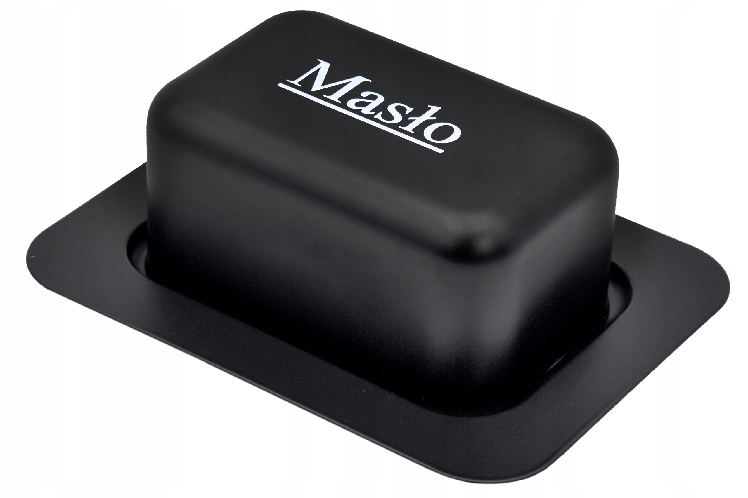 MASELNICZKA POJEMNIK MASELNICA Z POKRYWĄ NA MASŁO 20x14,5CM STAL NIERDZEWNA Marka Brunbeste