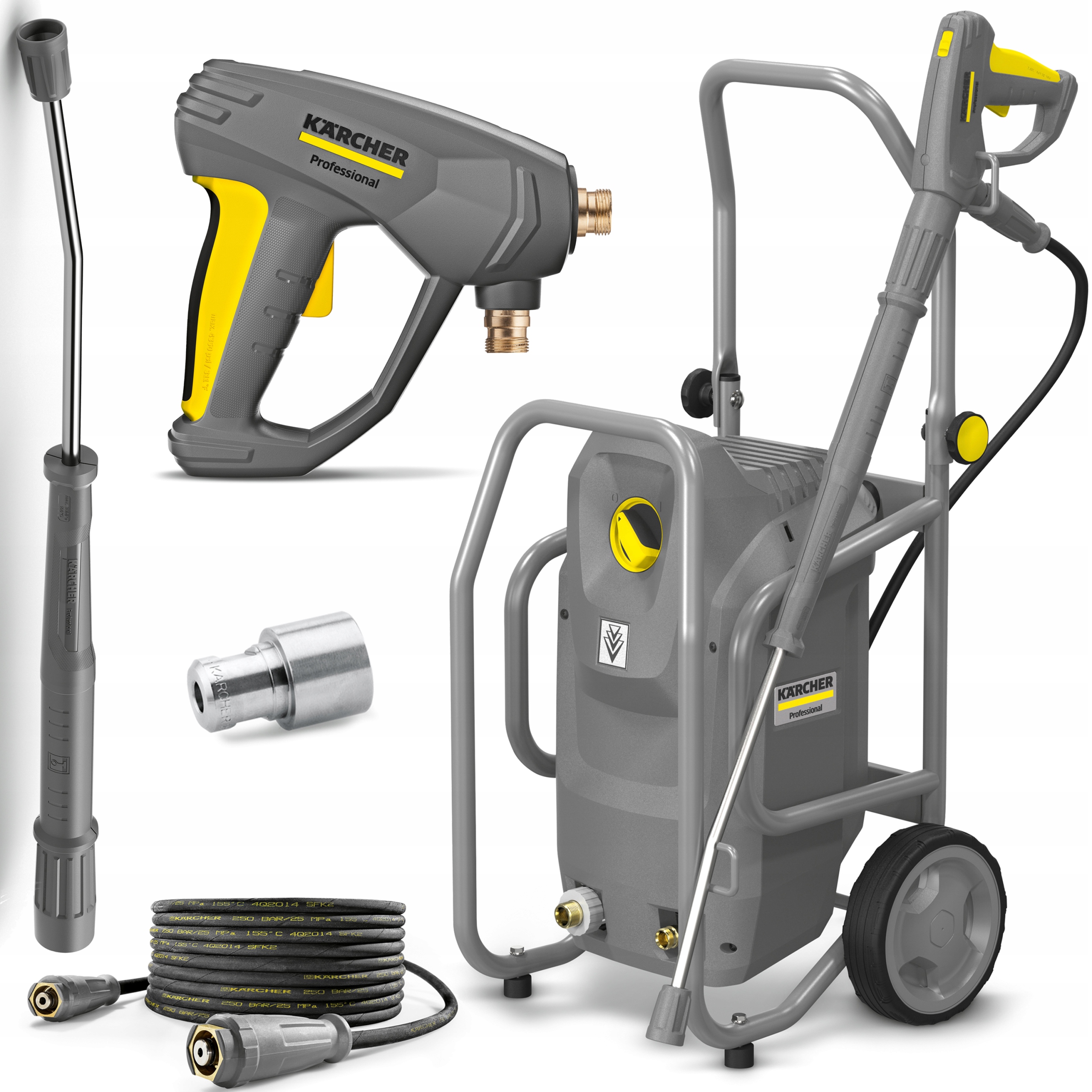 Profesjonalna Myjka Ciśnieniowa Karcher Hd 6/15 Cage 3100W 225BAR 560L/H