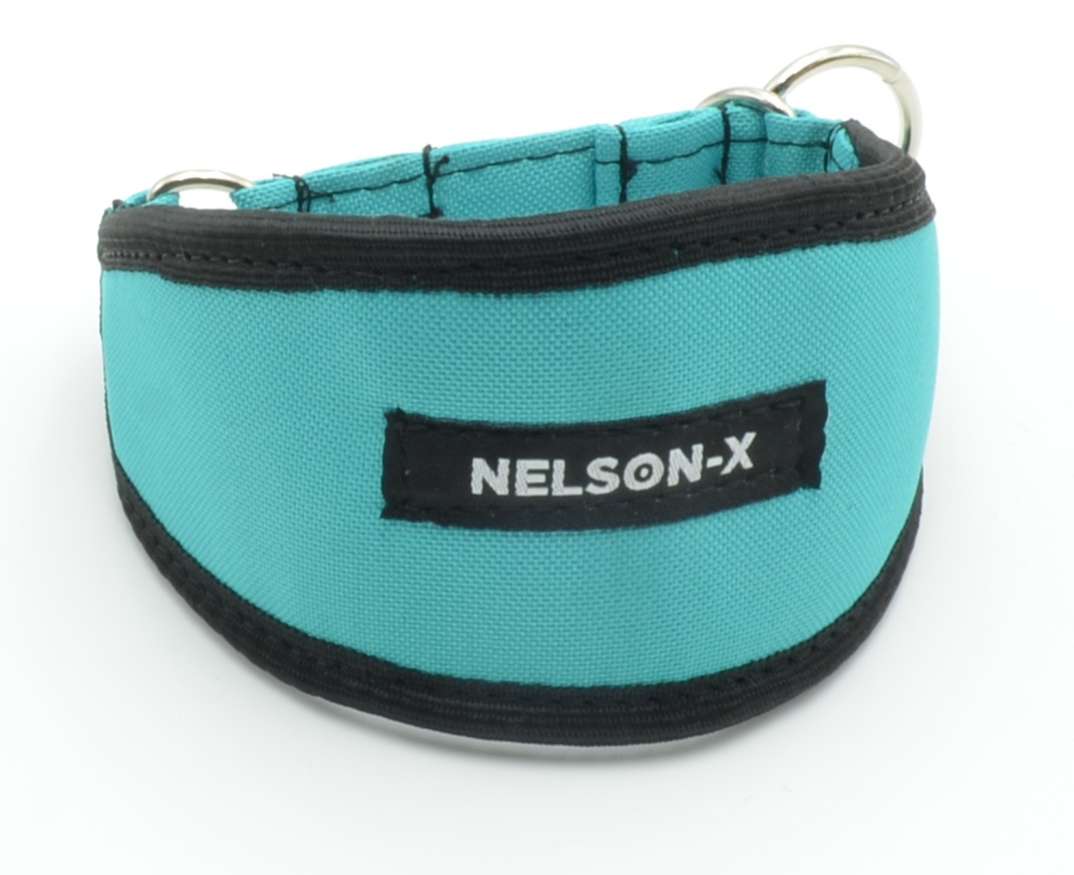 Levně Obojek S Polovicím Dusidlem Pro Greyhounda Nelson-x Ferro Velikost 45 CM Polský Výrobce