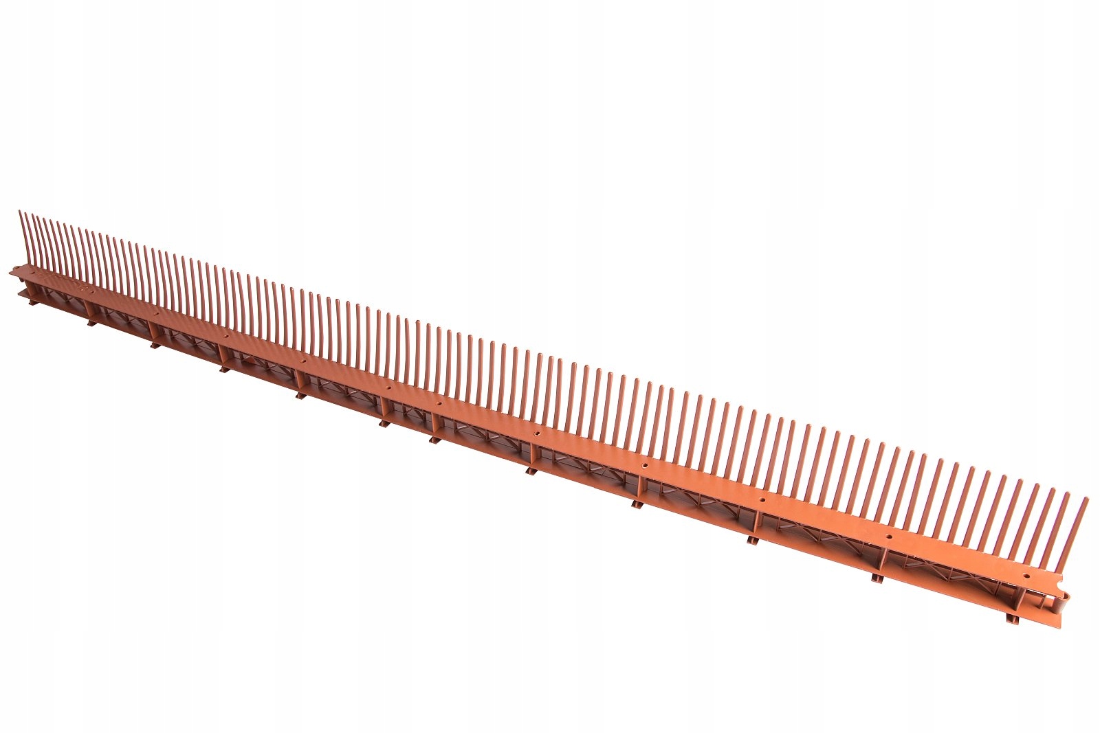 Grzebień okapu z kratką wentylacyjną 80mm CEGLASTY