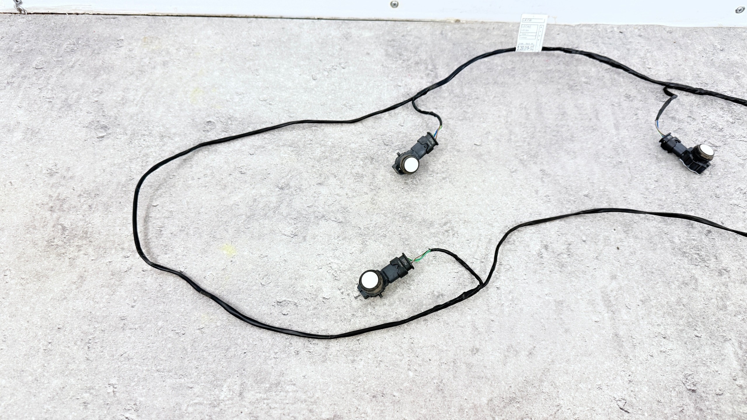 BMW F30 bundle wiring PDC front front MINERALWEISS KPL 9261588