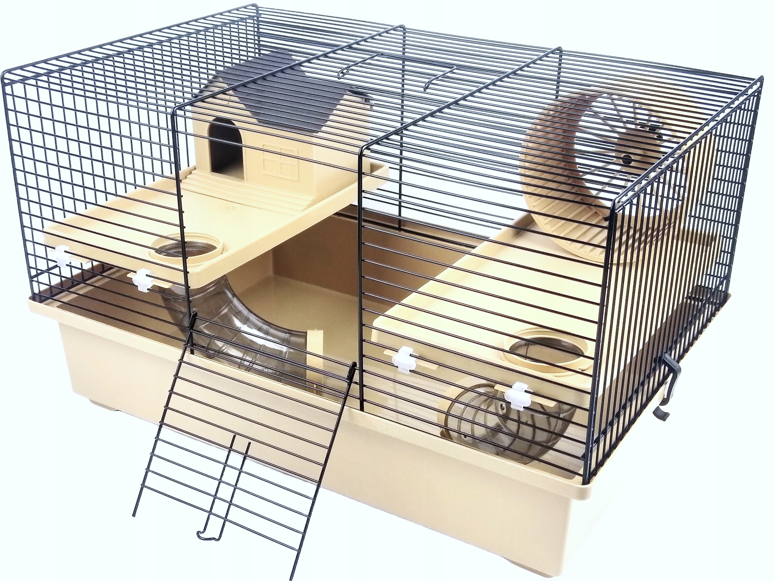 Levně Klec Pro Křečka Krysa Myši hlodavců myšky patrový palác tunely domeček