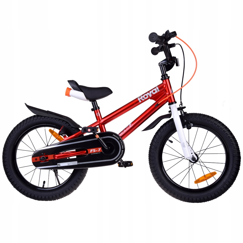 RoyalBaby Freestyle 7.0 Rower 16'' sportowy dziecięcy bidon stopka RB16B-6