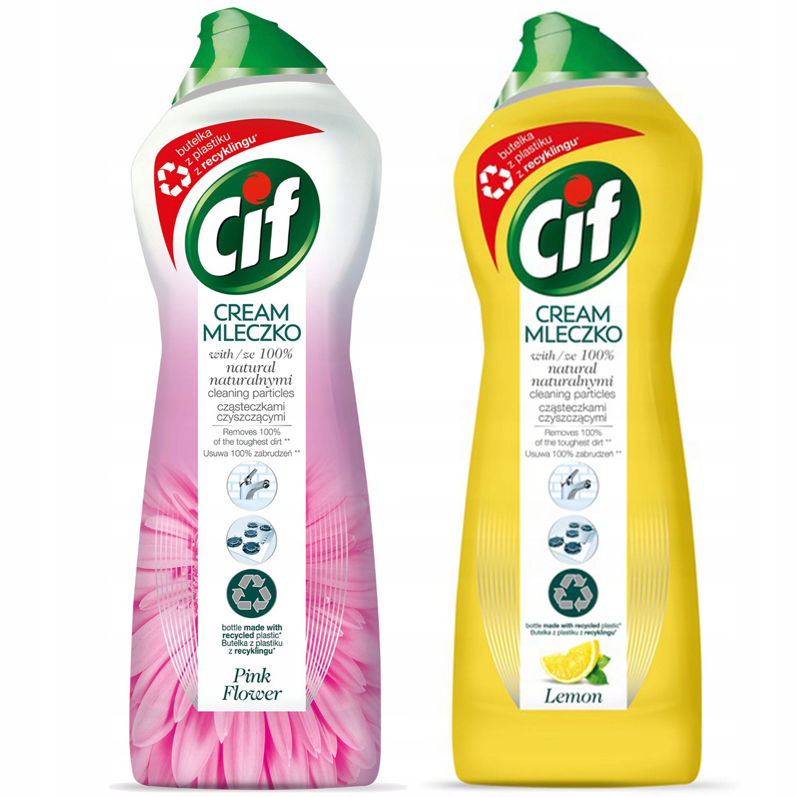 

Cif Cream Mleczko do czyszczenia MIX Zestaw 2x780g