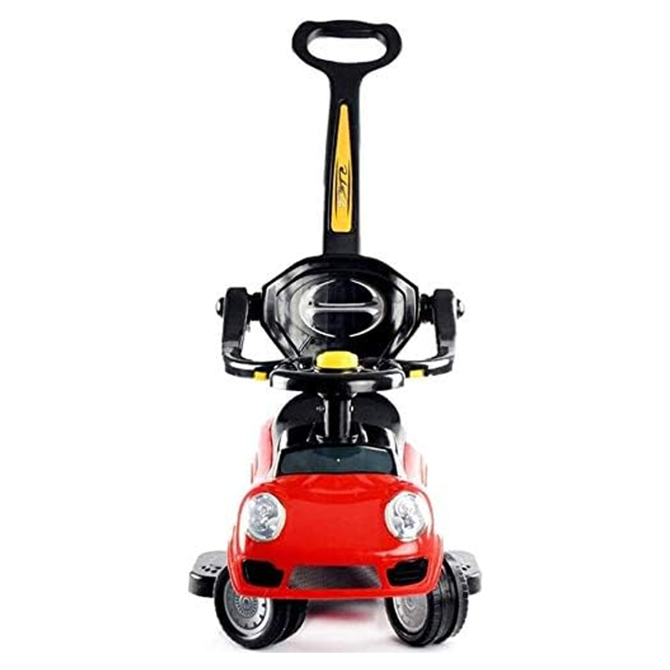 JEŹDZIK PCHACZ CHODZIK 3w1 AUTKO DUŻY SAMOCHODZIK AUTO LED Z DZWIĘKIEM Kolor Czerwony