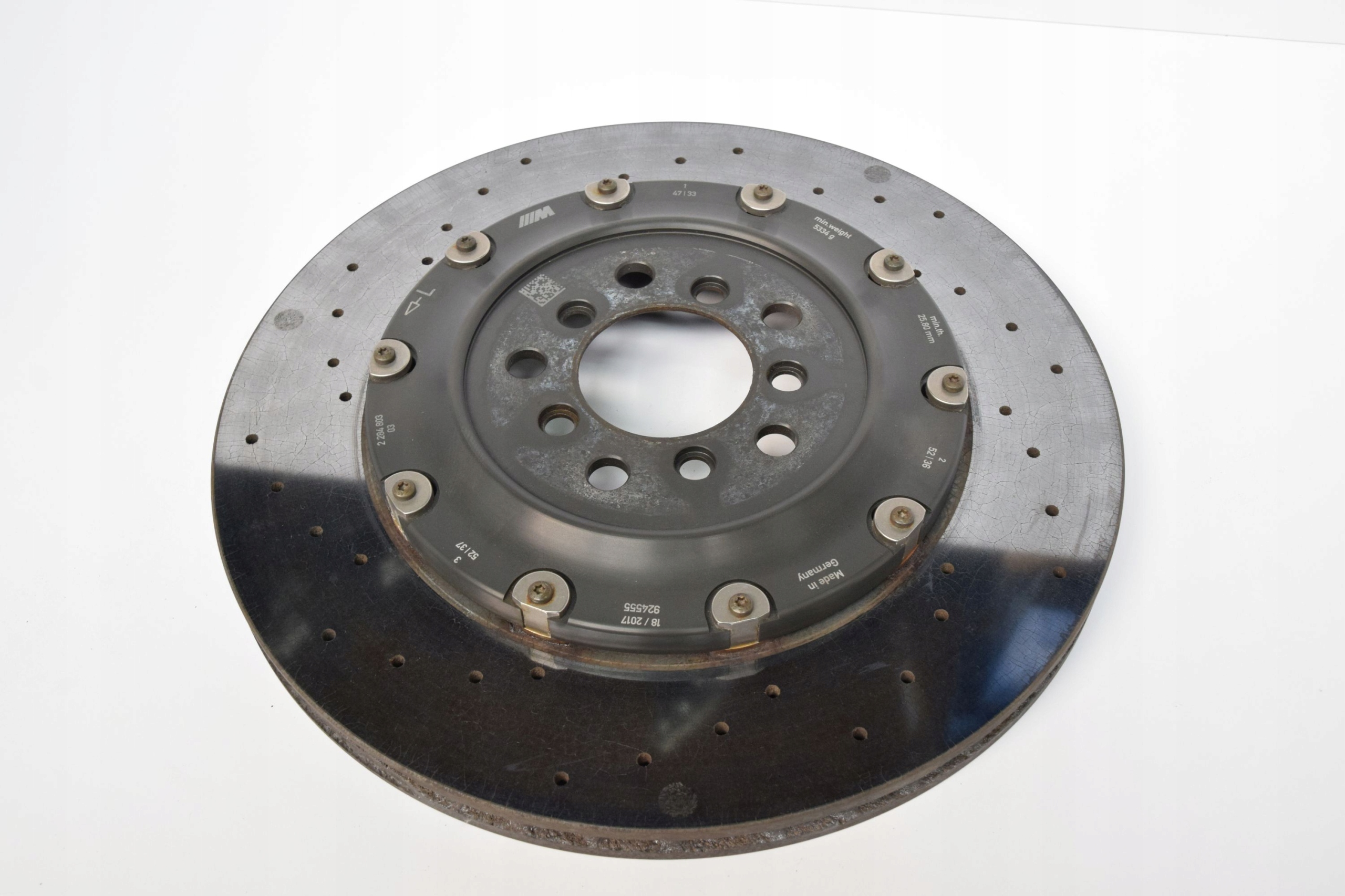 disc left rear part BMW M5 F10 M-POWER CERAMIKA
