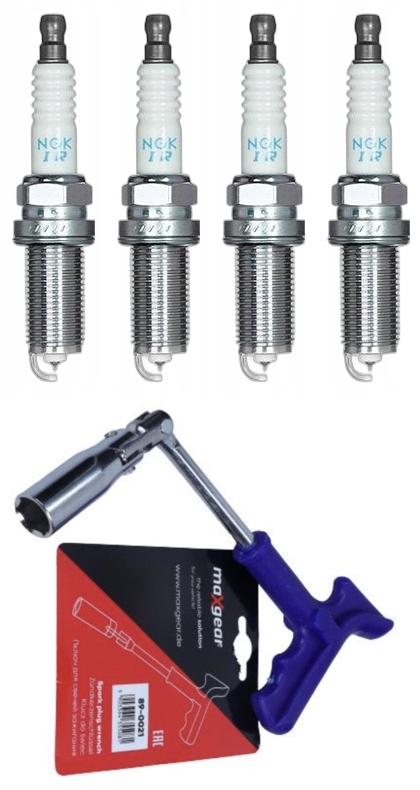 NGK ŚWIECA ZAPŁONOWA IRYDOWA SILFR6A 7913 + klucz do świec 16mm