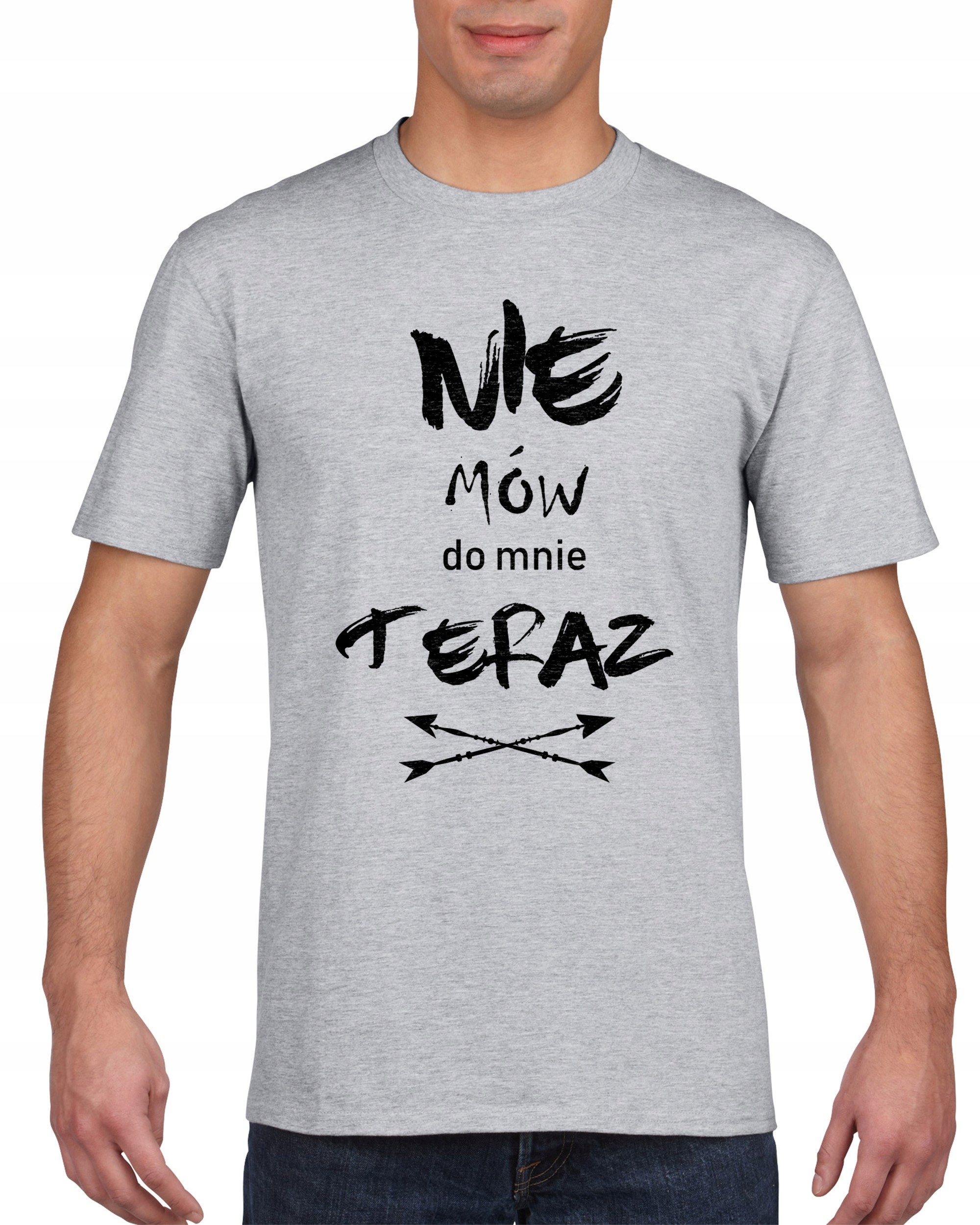 

Koszulka męska Nie mów do mnie teraz S
