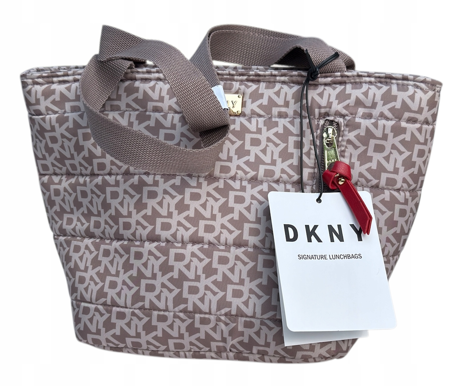 Termotaška Dkny série Lunch Tote Ash/Beige 3L