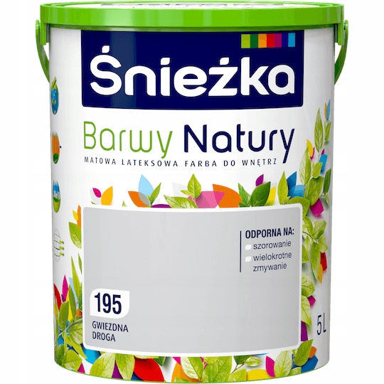 Farba do ścian Barwy Natury 5l 195 Gwiezdna Droga