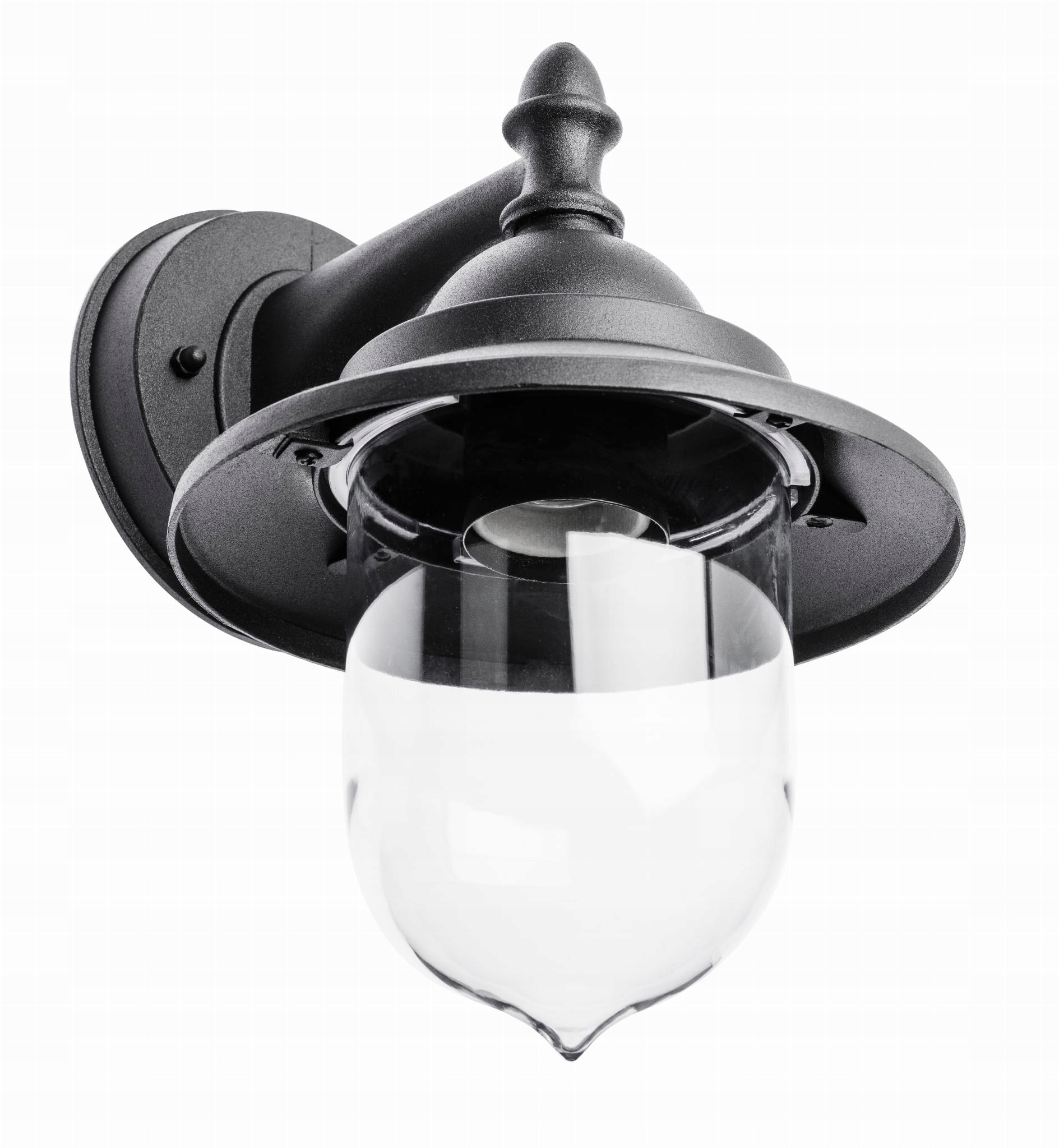 Toskana oprawa ścienna elewacyjna czarna Gtv