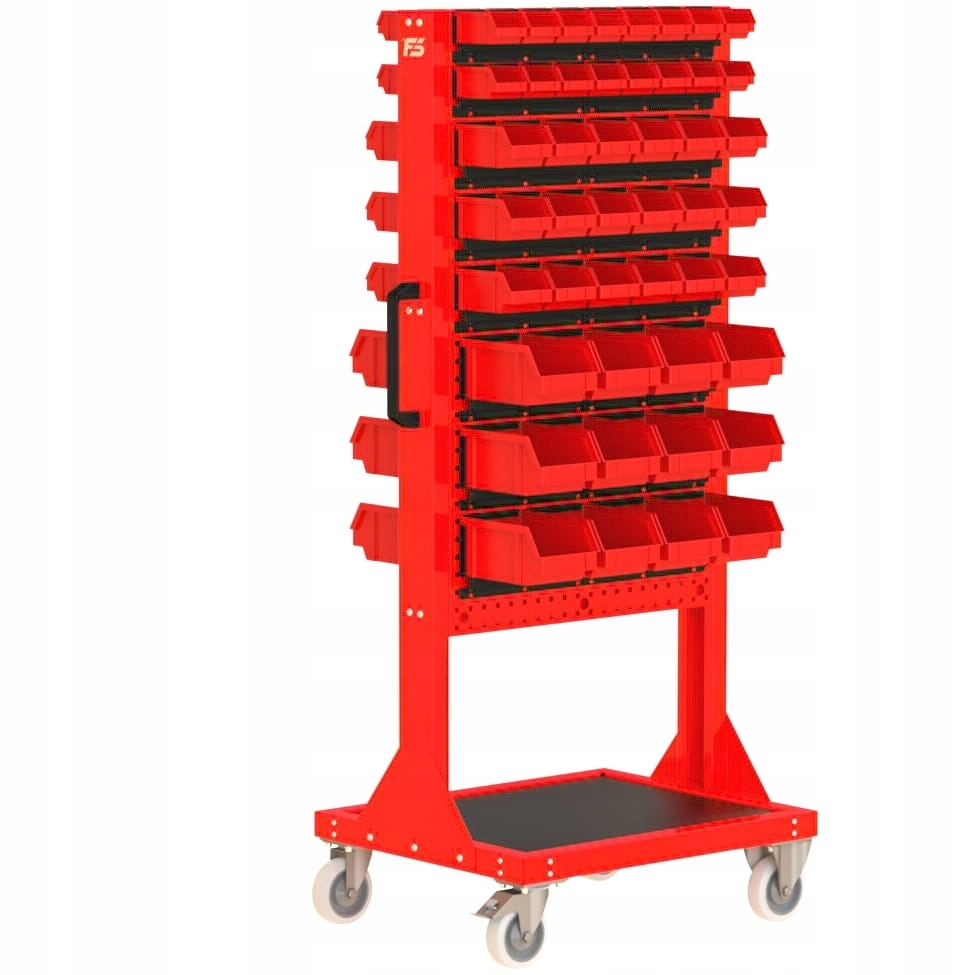 ST 70-21-P123 Stojak Narzędziowy w zestawie z list Kolor czerwony