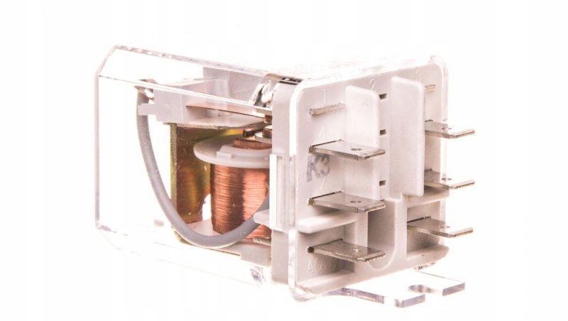 

Przekaźnik przemysłowy Dpst-no 230V Ac AgNi