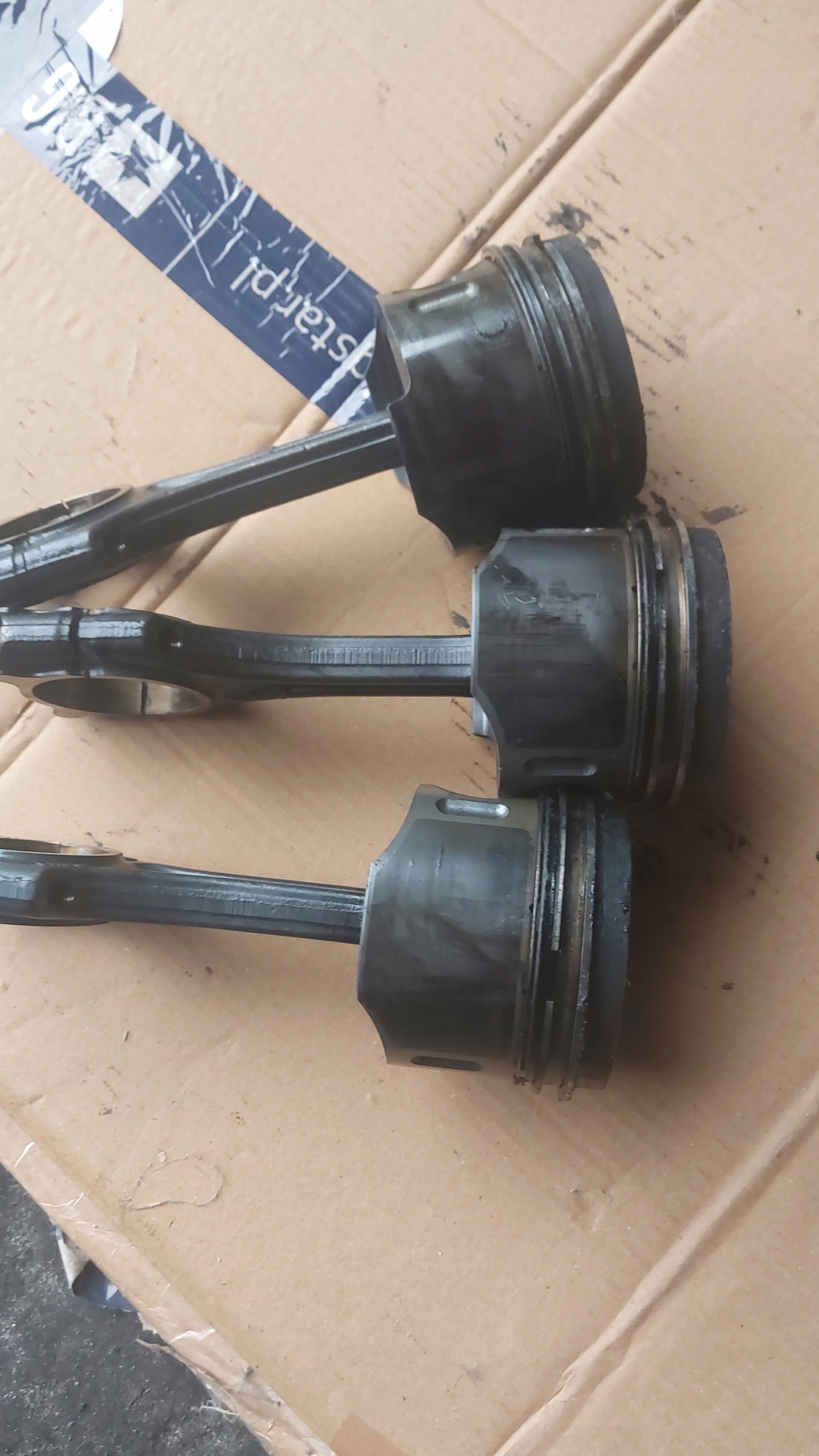 piston connecting rod MERCEDES 2.2 CDI OM646 W211 W204