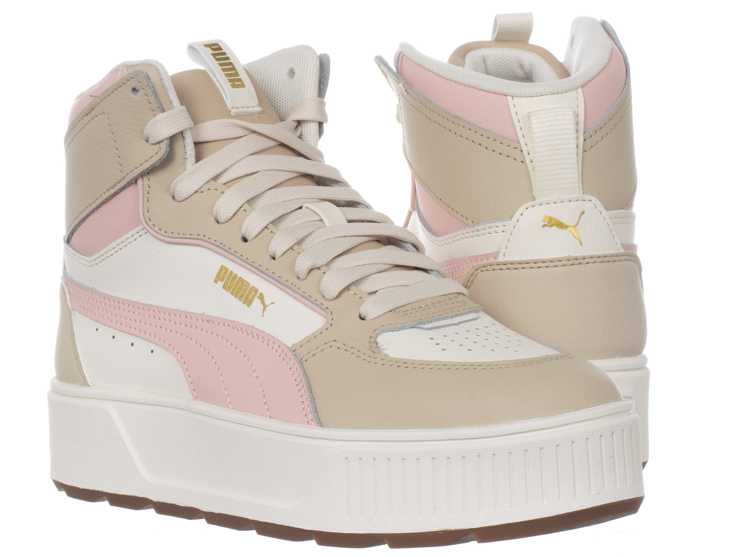 Dámské boty Puma Karmen Rebelle Mid 387213-09 kožené tenisky