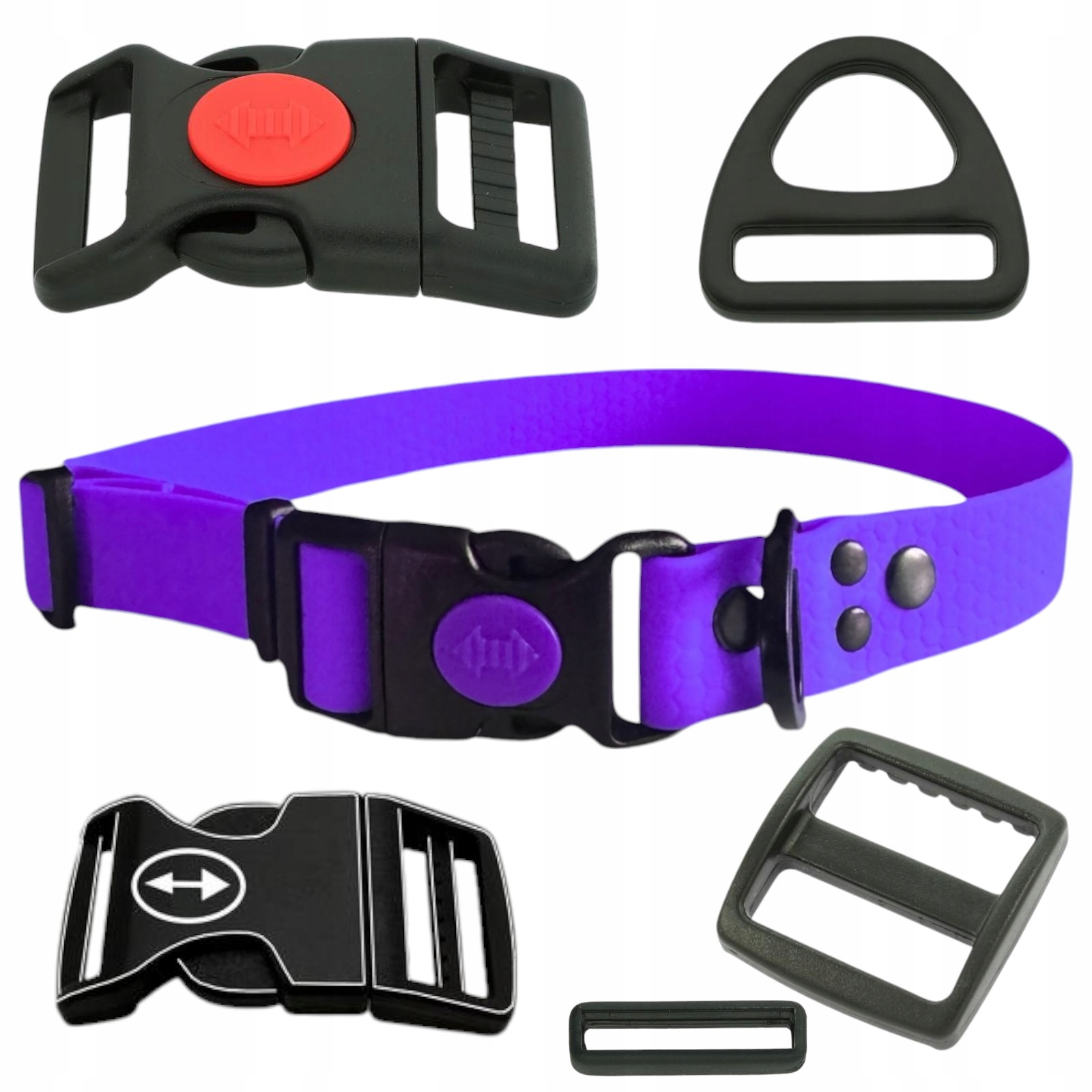 Levně Obrožek S Blokací Pro Psa Proti Zimě Měkký Voděodolný Biothane Hexa S