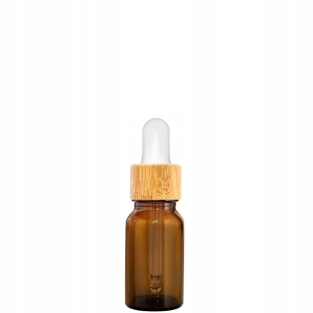 

Butelka Szklana 10ML Brąz Z Pipetą Bambusową