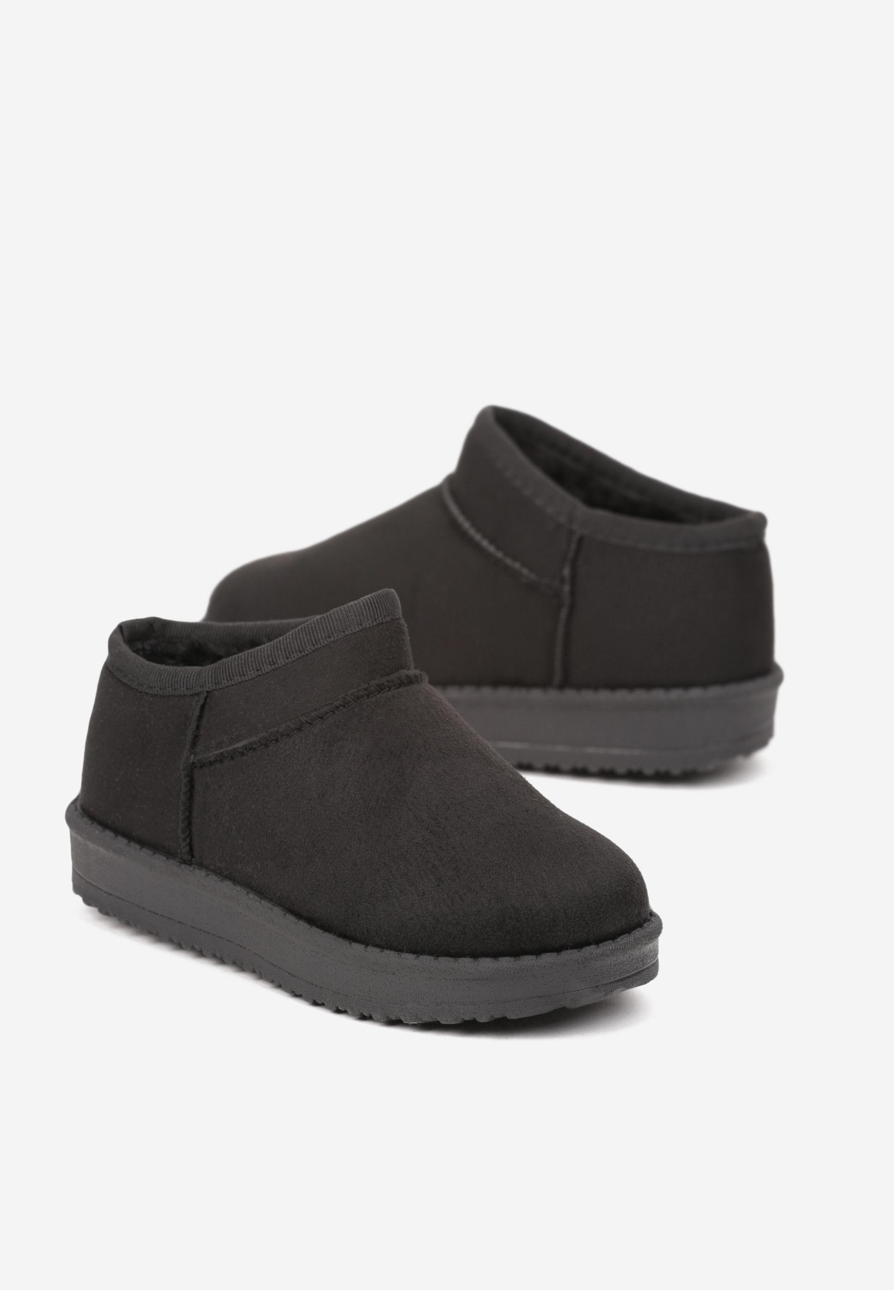 Renee Czarne Śniegowce 32 Zimowy Ekozamsz Rozmiar 32