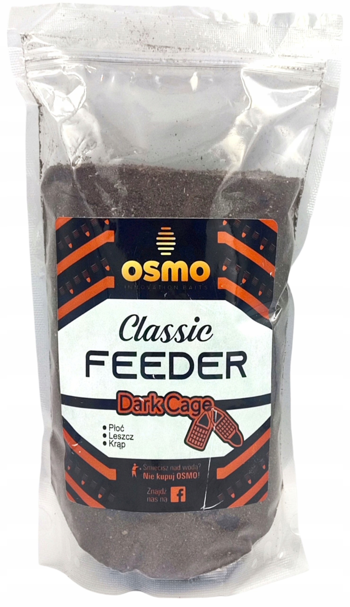 Zanęta Osmo Classic Feeder Dark Cage 900g feeder klasyczny ciemna