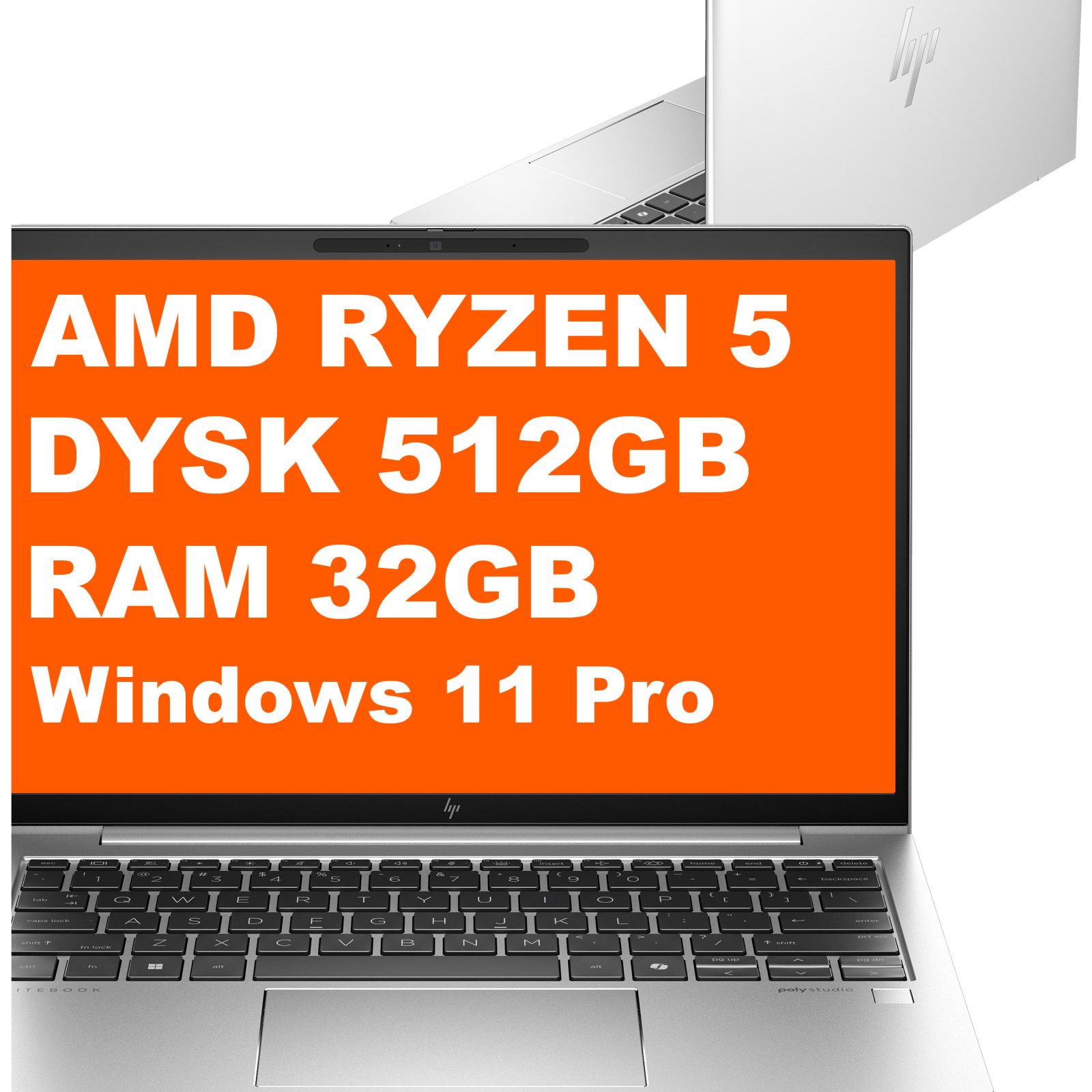 Notebook Hp EliteBook 835 G11 Ryzen 5 Pro 32GB 512GB Amd Radeon Wuxga W11Pro