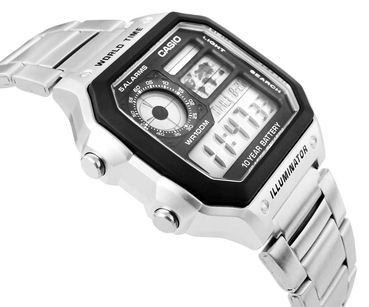 Zegarek Męski Casio AE-1200WHD-1AVEF Marka Casio