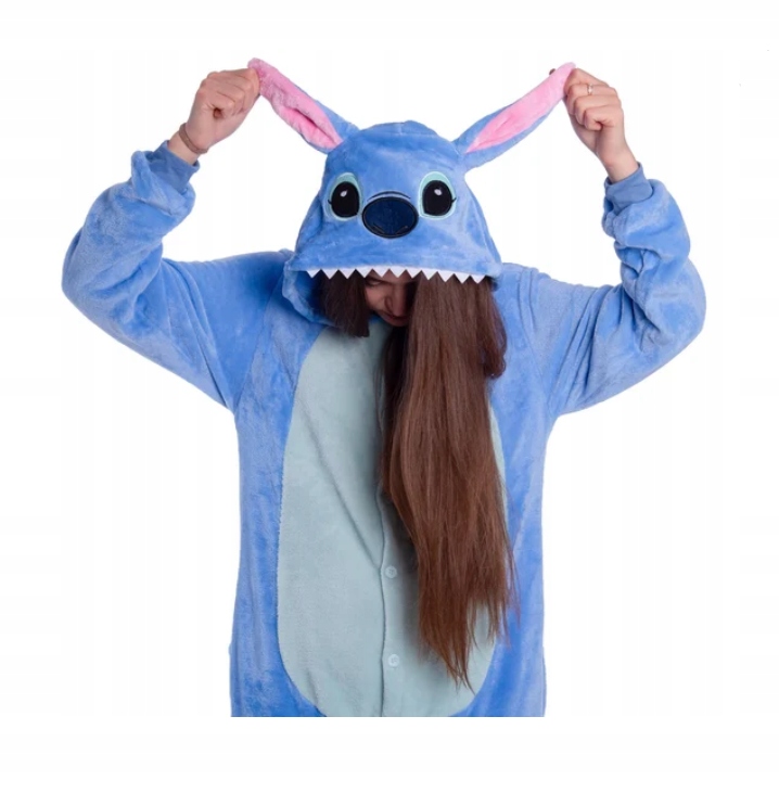 STRÓJ KOSTIUM PRZEBRANIE PIŻAMA DRES KOMBINEZON STICZ STICH 3-4 LATA Model STICZ