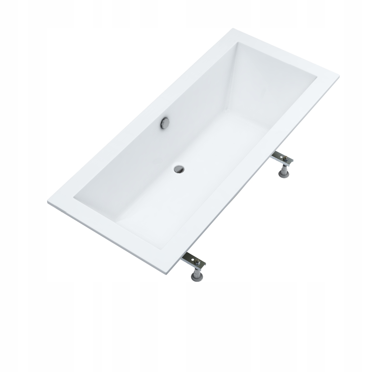 Obdélníková vestavná vana Schedline Vella Slim 2.0 190x90 bonus nohy