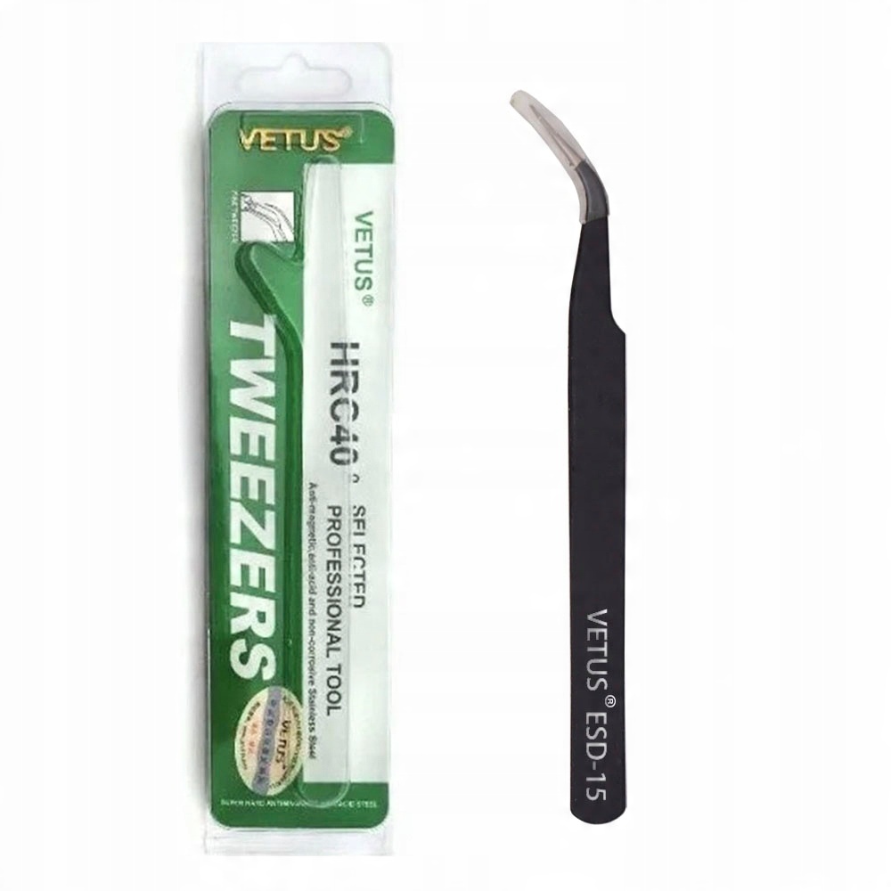 

Pęseta serwisowa ESD-15 Vetus skośna 122mm