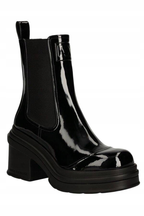 Dámské kotníkové boty Armani Exchange XDN035 XV879 černé Boty: 39
