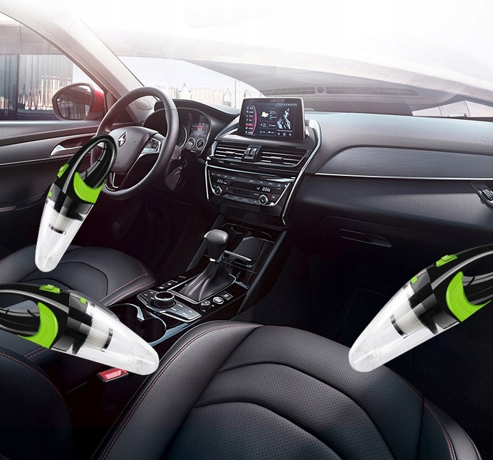 ODKURZACZ UNIWERSALNY AKUMULATOROWY BEZPRZEWODOWY MOCNY 120W ZESTAW XXL Marka inna