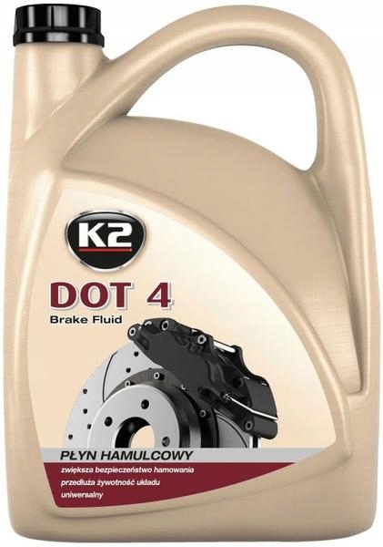 

K2 Płyn Hamulcowy Dot 4 230°C 5L