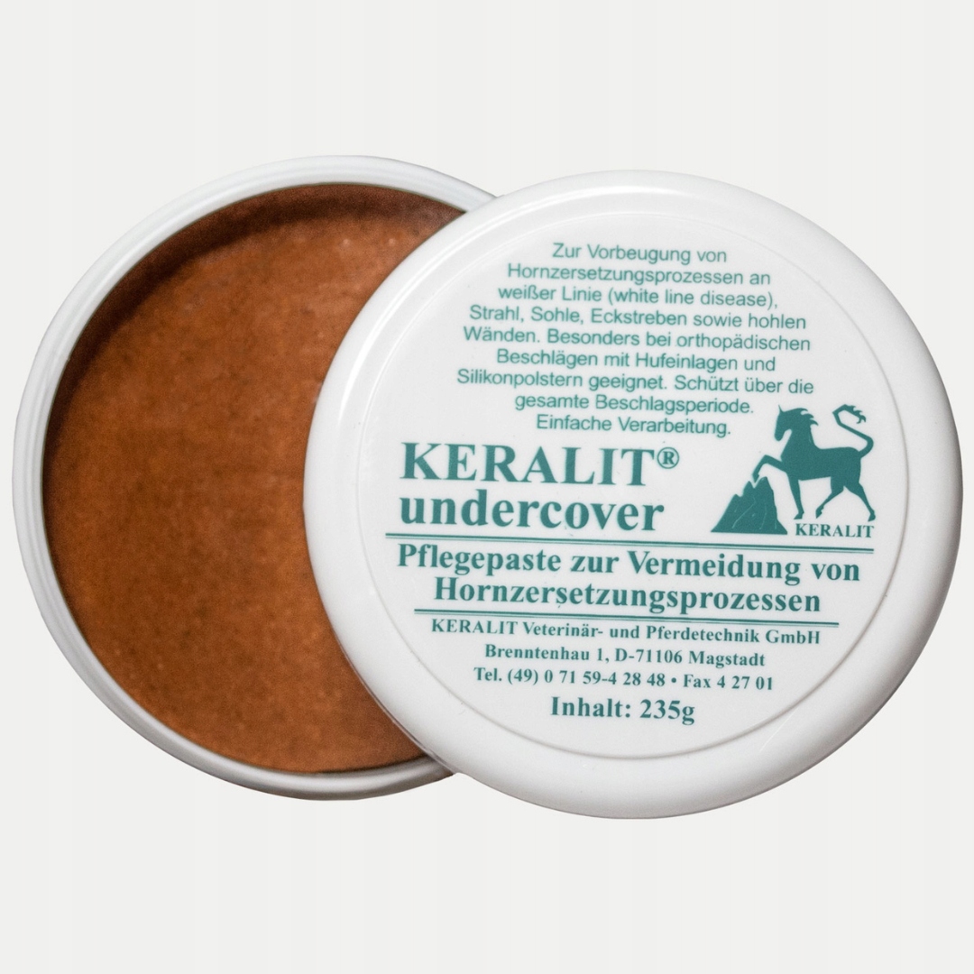 Keralit Undercover 235 g – Ochranná pasta na kopyta a šipky pro koně