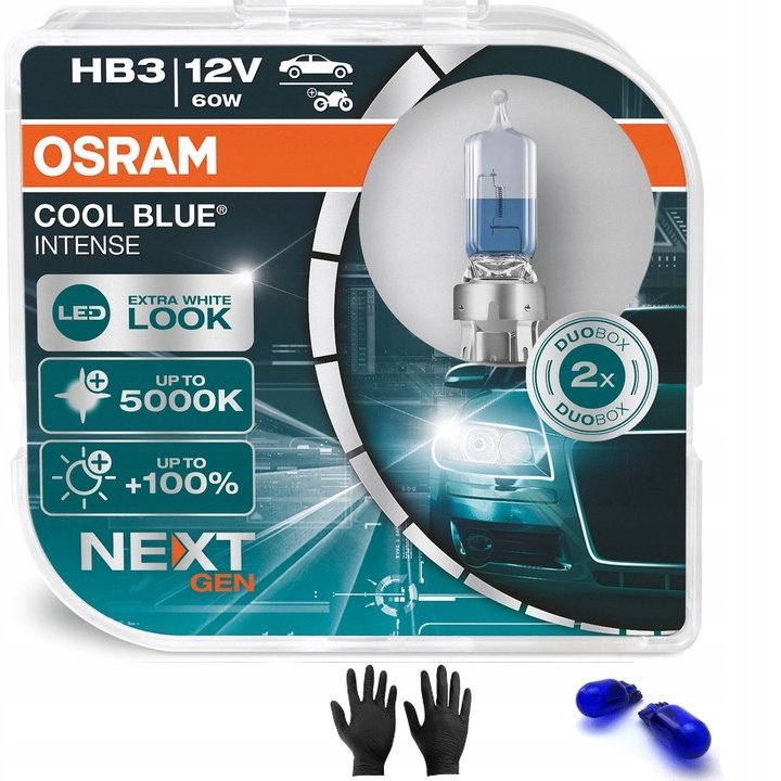 

HB3 Osram Cool Blue Intense Next Generation New