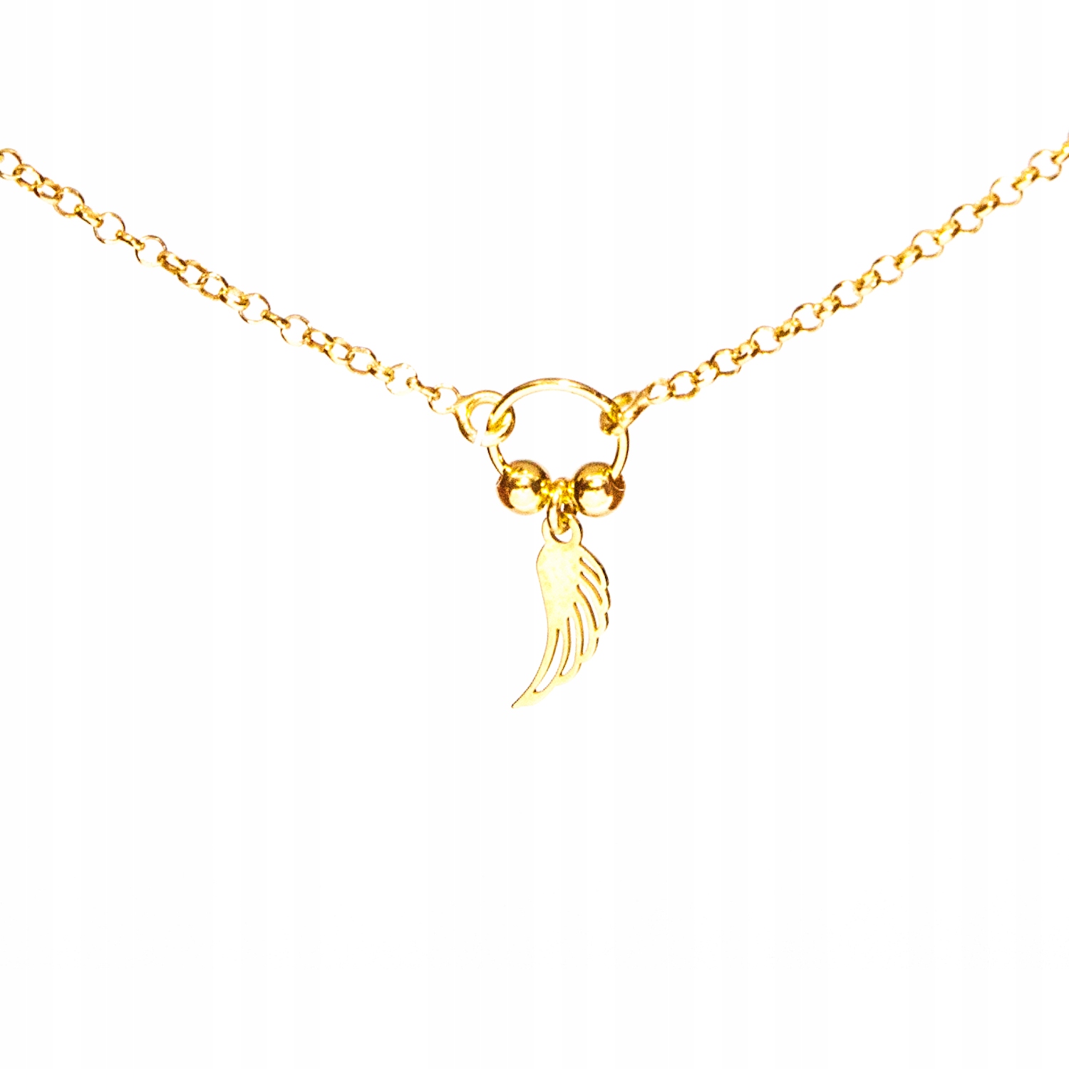 Stříbrný náhrdelník Křídlo