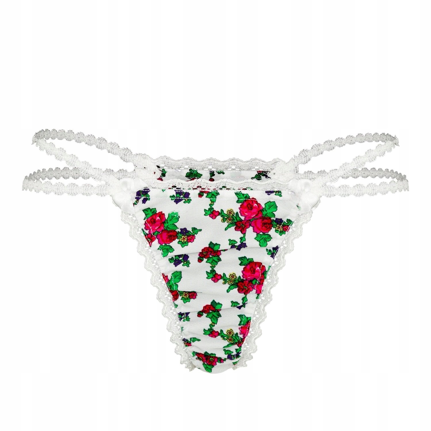 

Stringi Majtki Folk Etno Góralskie Ludowe Kwiaty