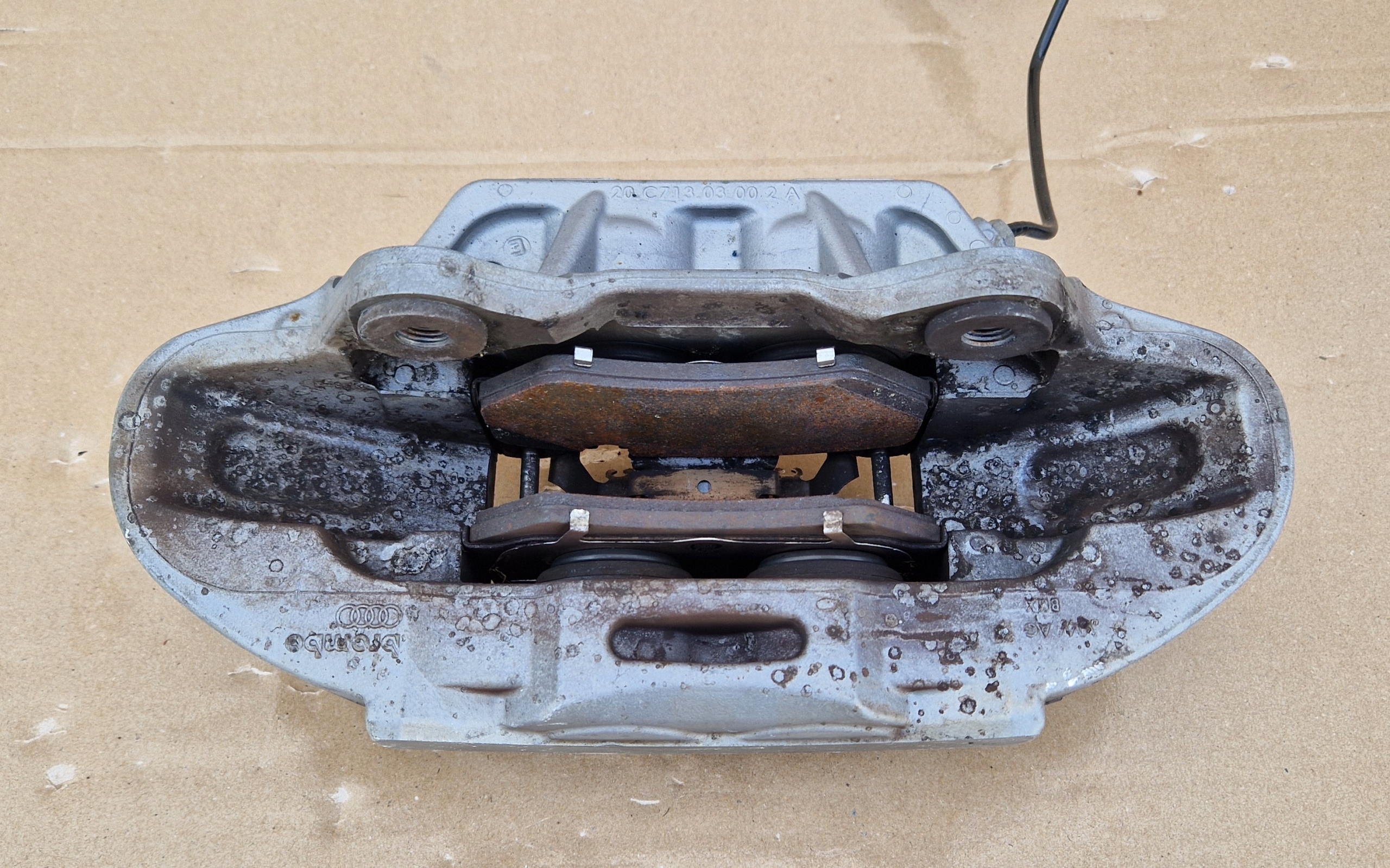 caliper front AUDI Q5 80A615105CF IDEAL complete left original