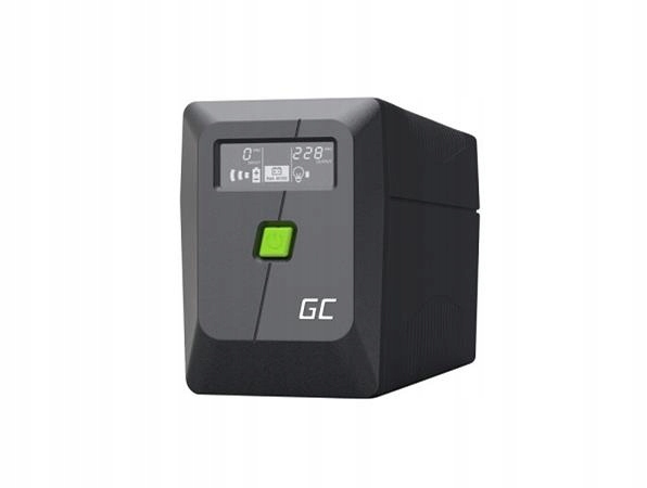 Green Cell Záložní zdroj Ups 850VA 480W PowerProof s LCD displejem