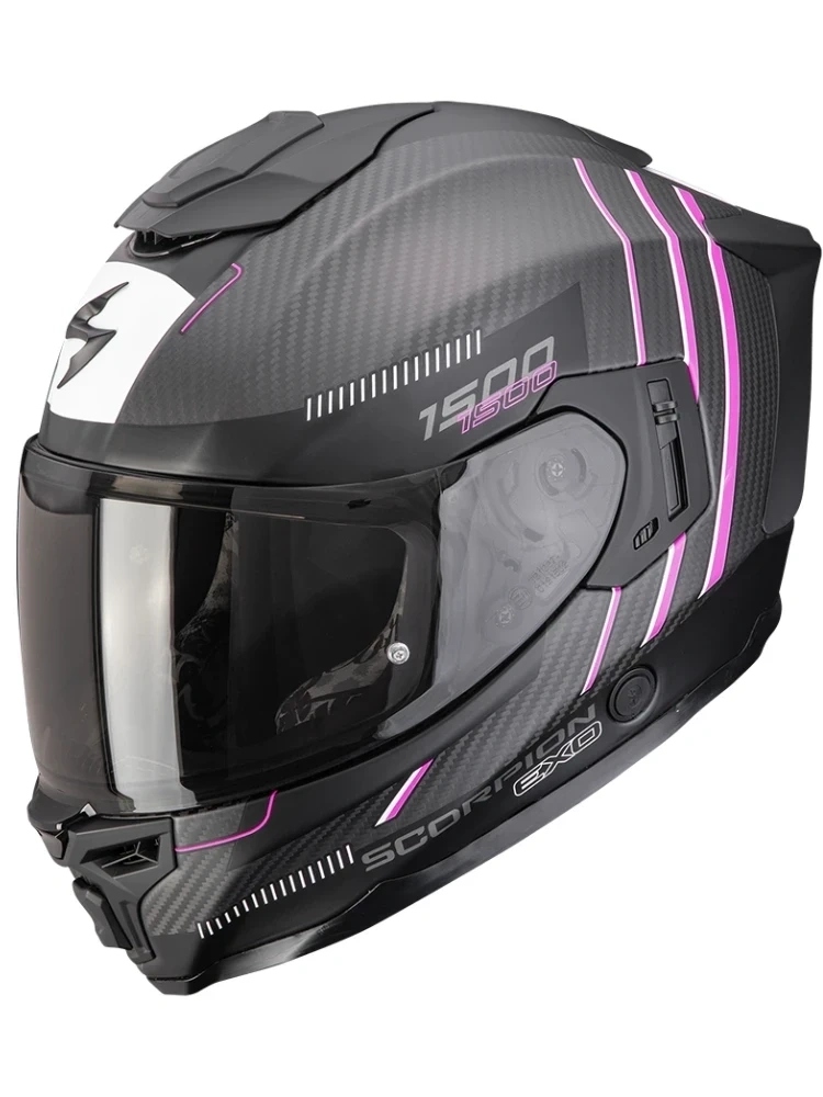 Integrálna motocyklová prilba Scorpion EXO-1500 Carbon Air Zity Matt S