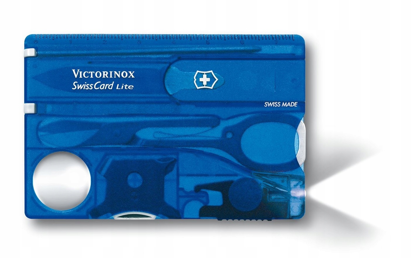 Victorinox 0.7322.T2, Swiss Card Lite, 13 funkcji, 82 x 55 x 4,5 mm