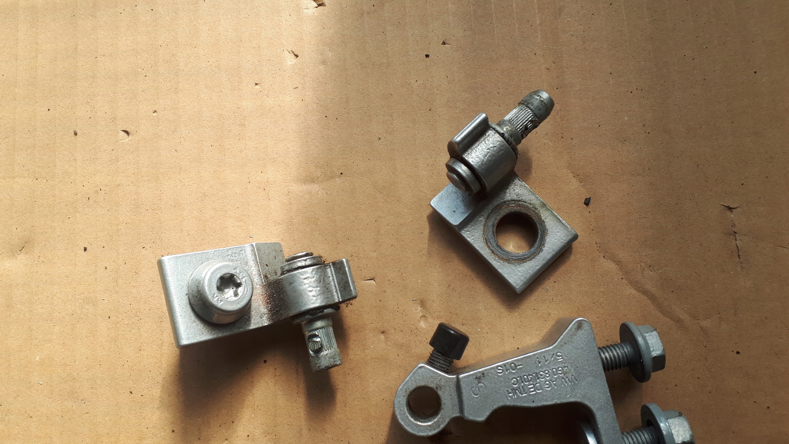 A6 C7 4G hinge door hinges left rear part LX7W 2X