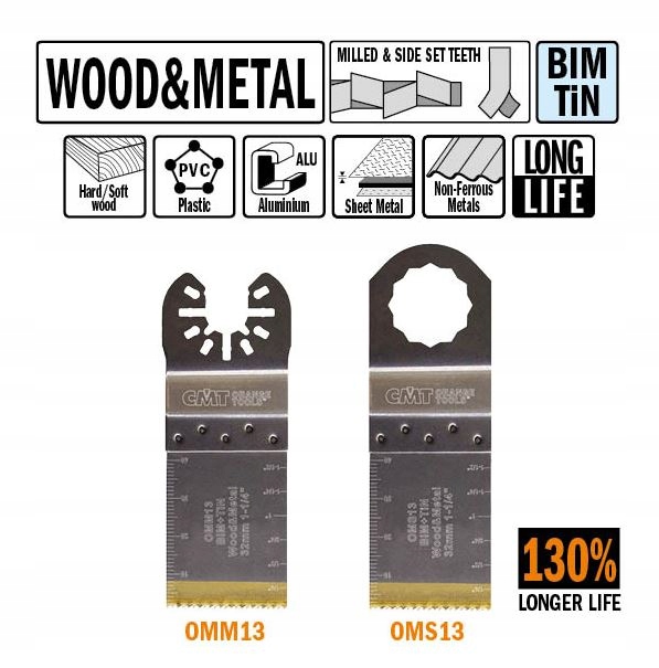 Cmt OMM13 Pilový List W=32 I=40 TPI=18 5 ks