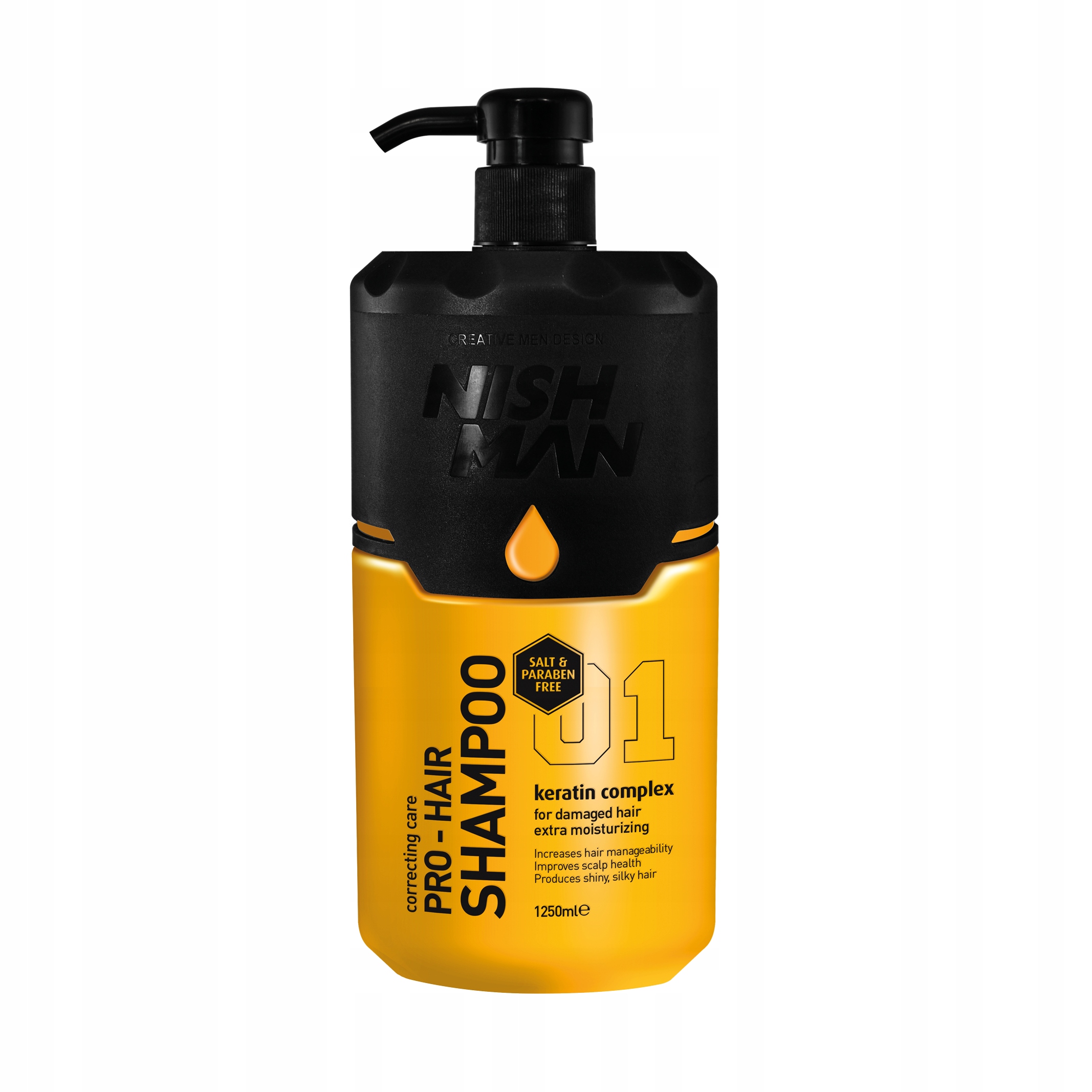 

Nishman Szampon Keratin Complex 1250ml bez Sles