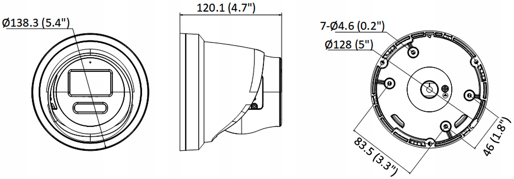 KAMERA IP 8.3 Mpx 4K UHD 2.8 mm ColorVu HIKVISION Rozdzielczość 8.3 Mpx