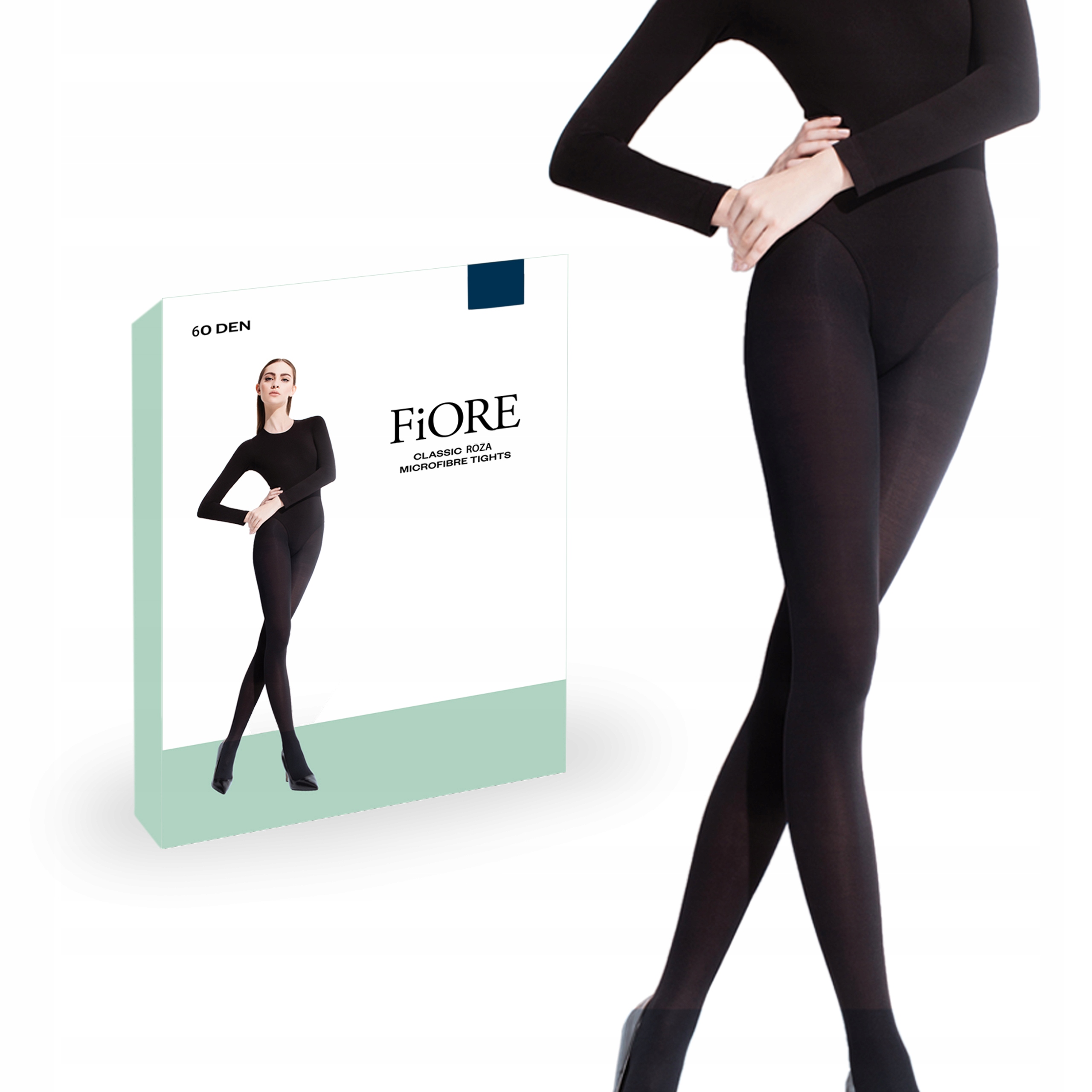 

Fiore rajstopy Roza 60 den Mikrofibra Granat 6-XXL