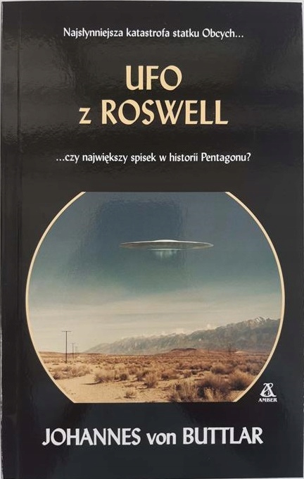 Johannes von Buttlar UFO z Roswell NOWA ISBN 9788324160259