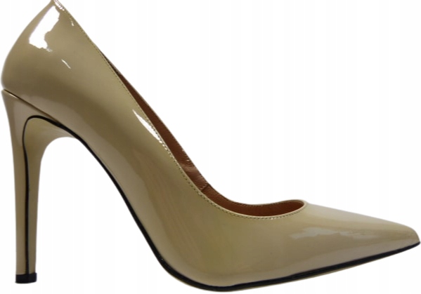 béžové klasické lodičky elegantní dámské lodičky Pamar 40