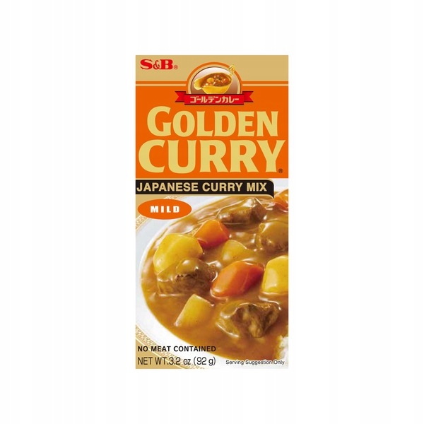 

Golden curry mild 92g
