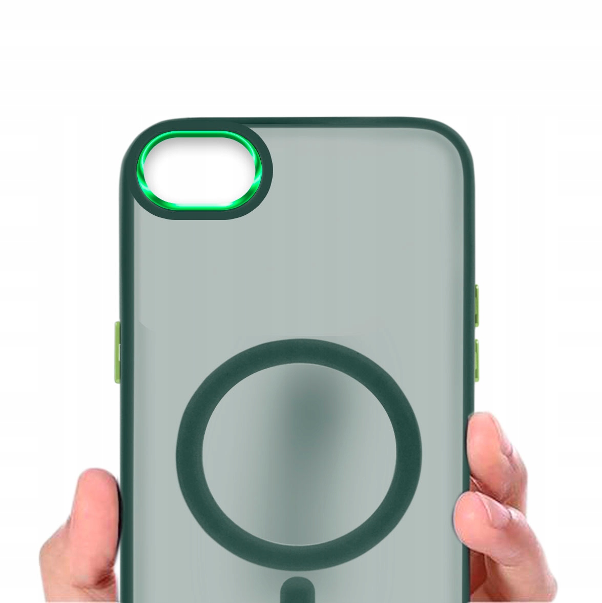 Etui Do iPhone 16e Case +Szkło 9H WZMACNIANE 360° Matt Do Magsafe Stan opakowania oryginalne