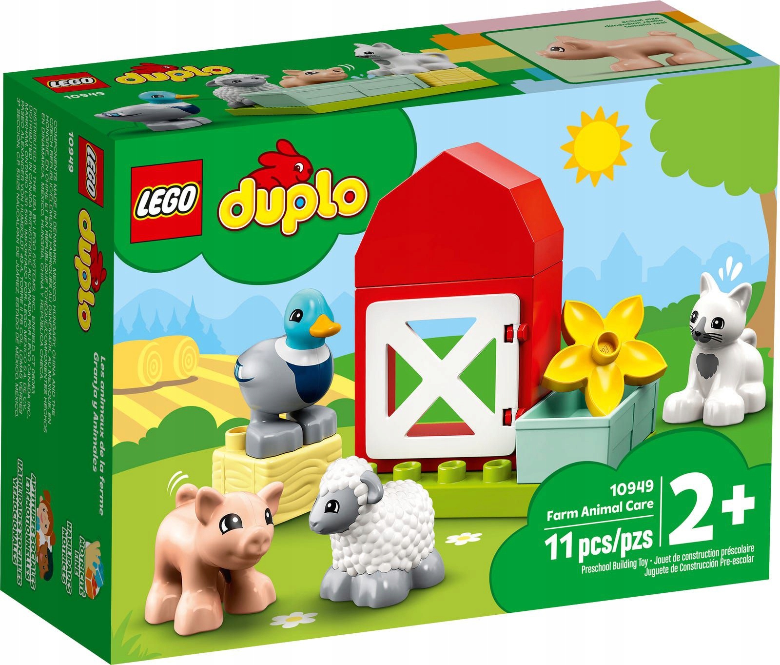 

Lego Duplo 10949 Zwierzęta gospodarskie
