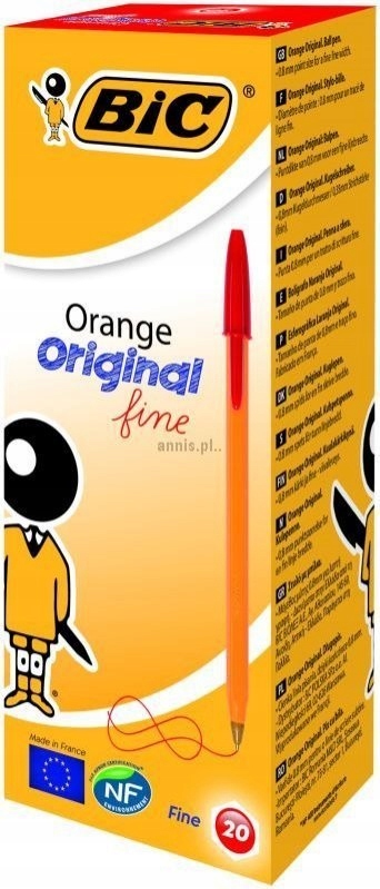 

Długopis Bic Orange 20 szt czerwony Box